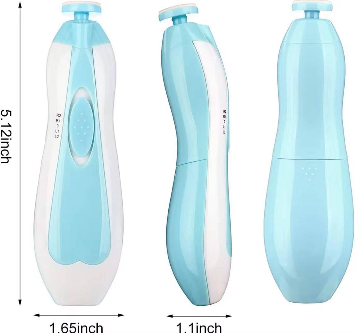 Electric Baby Nail Trimmer - Gentle & Safe Nail Care for Infants and Toddlers