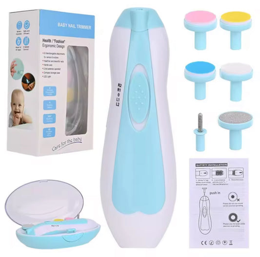 Electric Baby Nail Trimmer - Gentle & Safe Nail Care for Infants and Toddlers